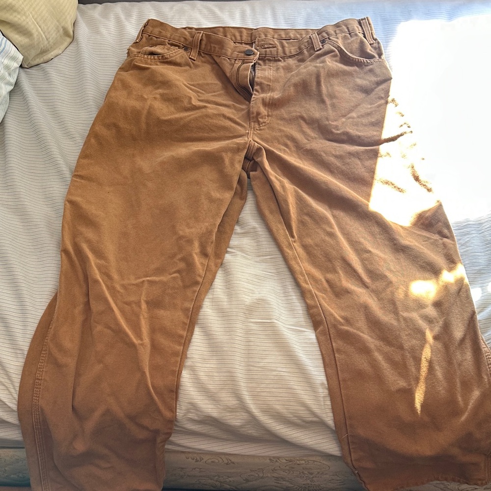 Men's Brown dickies work pants
